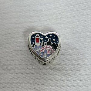 Pandora NJ Jersey Girl Charm Exclusive Charm Pendant, S925 Silver Jewelry